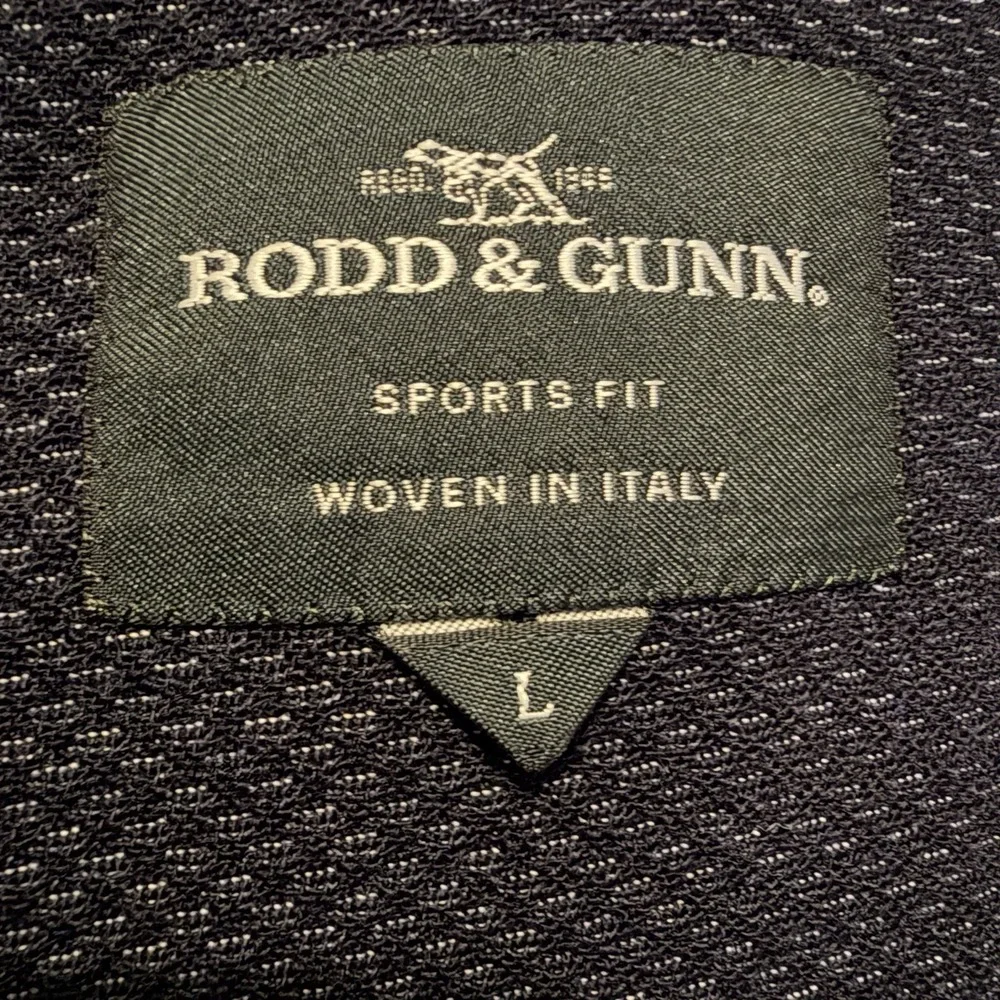 Rodd & Gunn Men's Size L Marlane Wool Blend Woven Sports Fit Unstructured Blazer